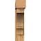 Ekena Millwork Balboa Block Rough Sawn Bracket w/ Offset Brace, Western Red Cedar, 8"W x 34"D x 34"H BKT0806X34X34BOA05RWR - alternate 2